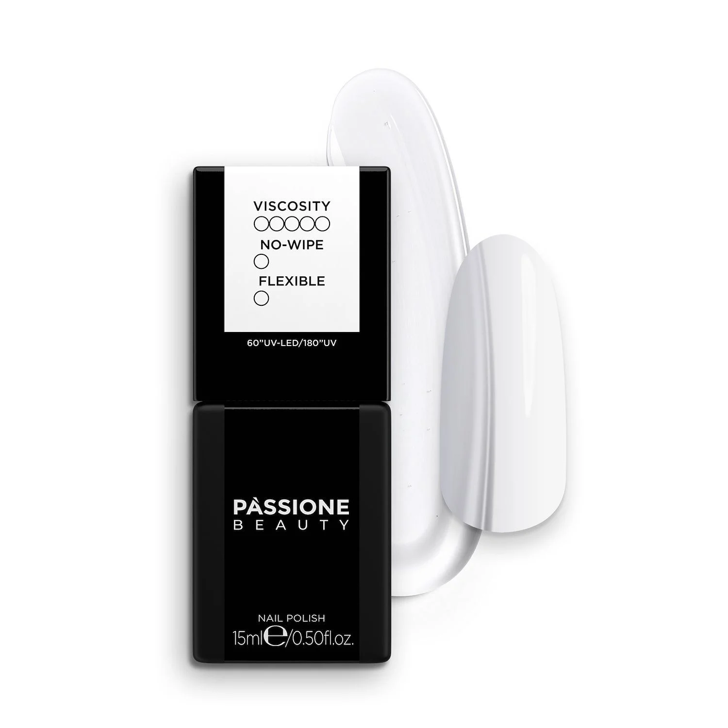 Milky Aqua Gloss 15 ml - Milky finish gel