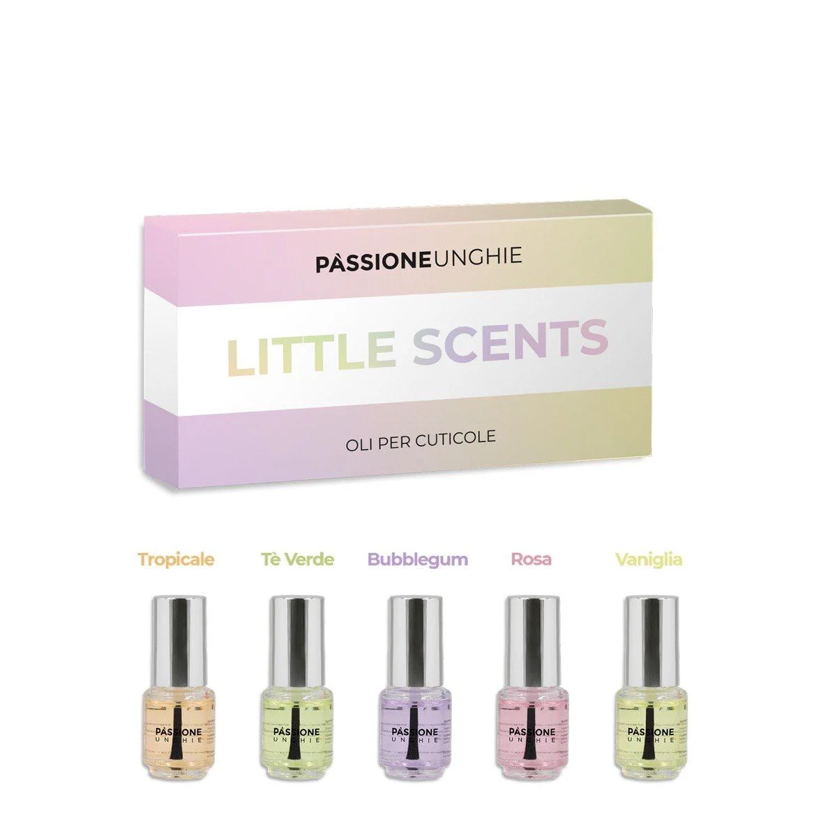 Little Scents Kit - Collection de mini huiles à cuticules pour manucures