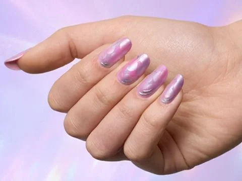 Space Nails | Ongles dégradés colorés