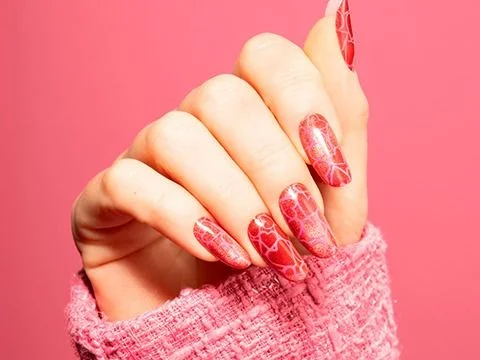 Hearts Cat's Eyes Nails | Nail art San Valentino