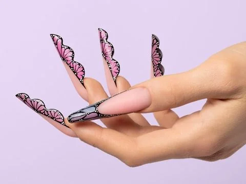 Butterfly nails | Unghie a farfalla