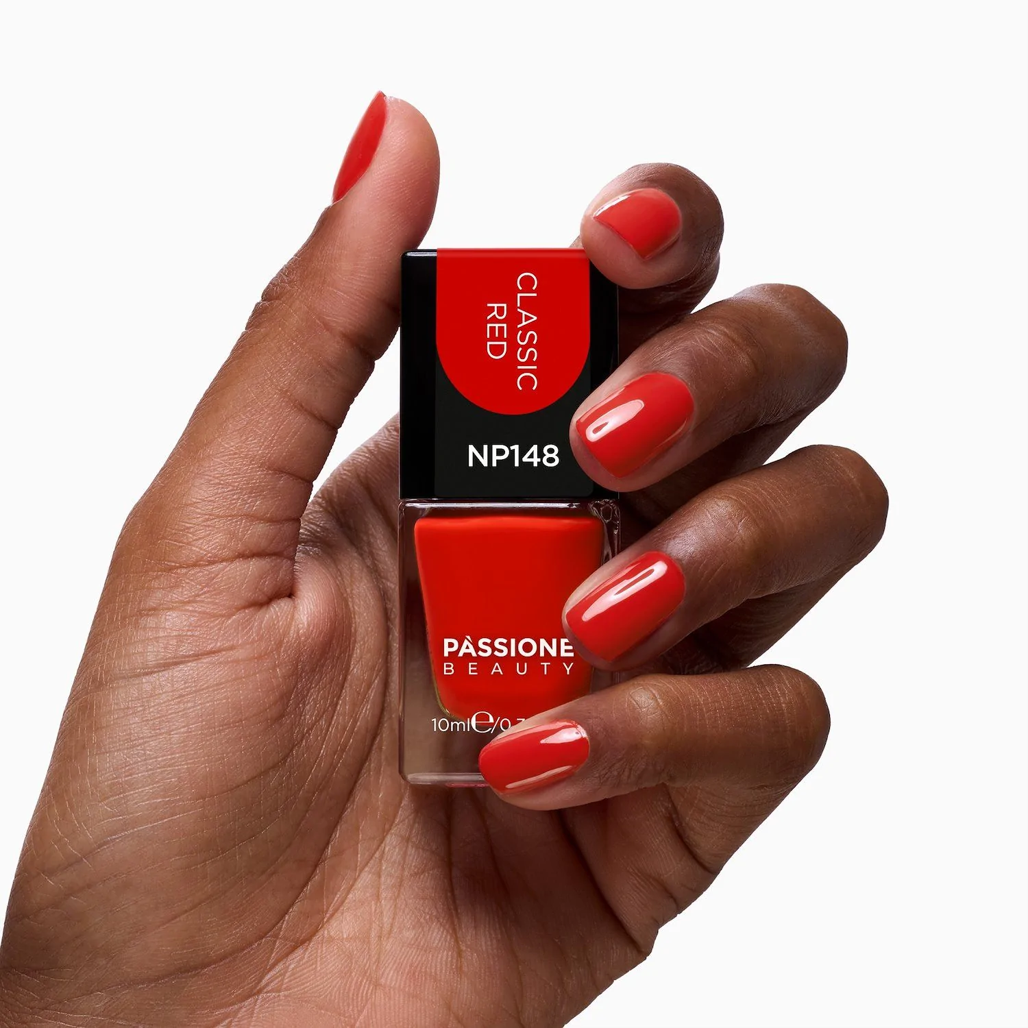 Vernis NP148 Classic Red - Vernis à ongles couleur rouge vif - détail 2