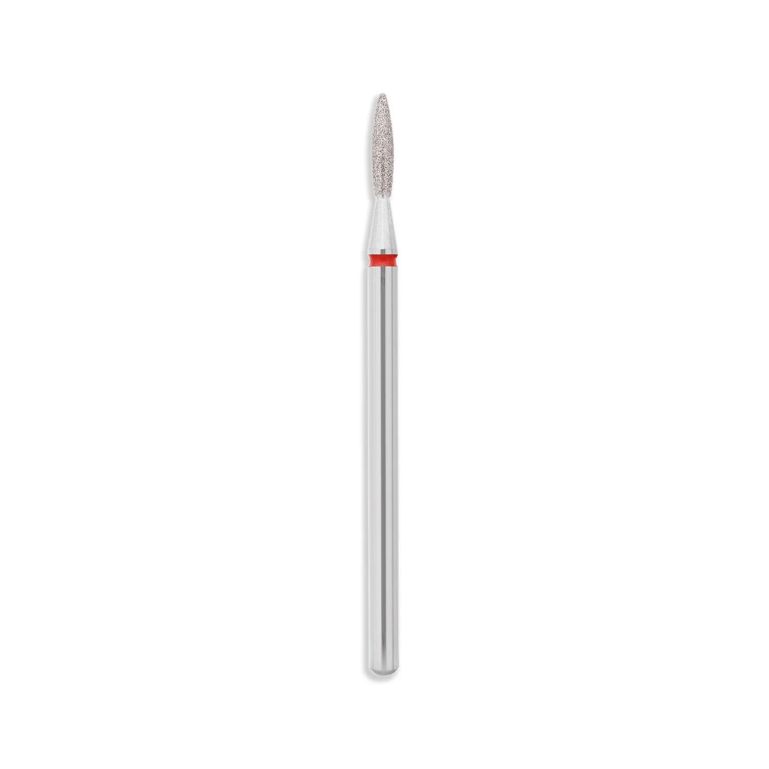 Fresa EXPERT - Diamant flame fine - Fresa para torno para cutículas de diamante, forma de llama. Nivel experto. Abrasión baja.