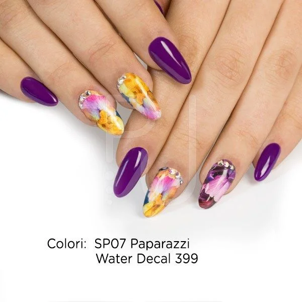 Gel Nail Polish GP07 Paparazzi - Deep purple Self-Sealing Gel Polish - detail 1