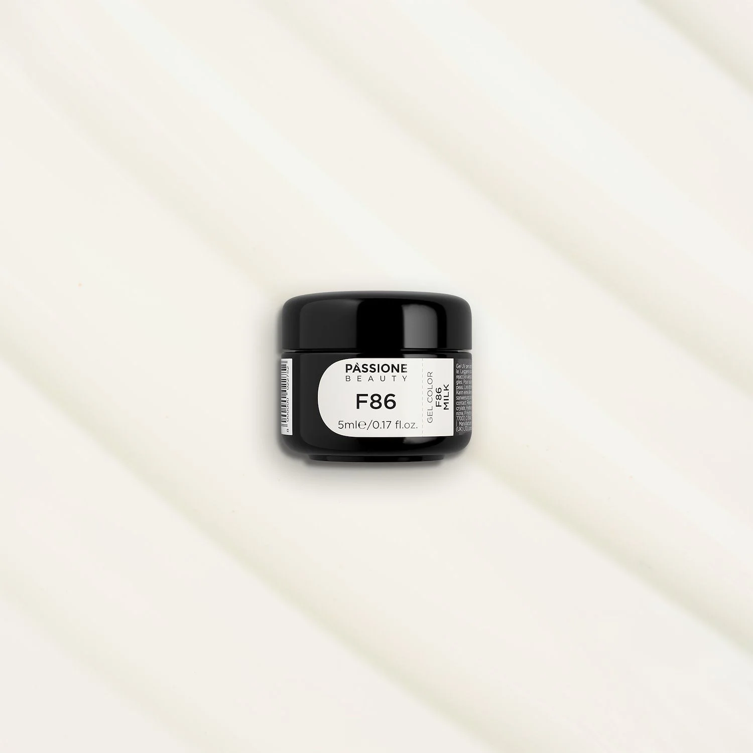 Gel Color F86 Milk - Gel color blanco leche autosellador - detalle 3