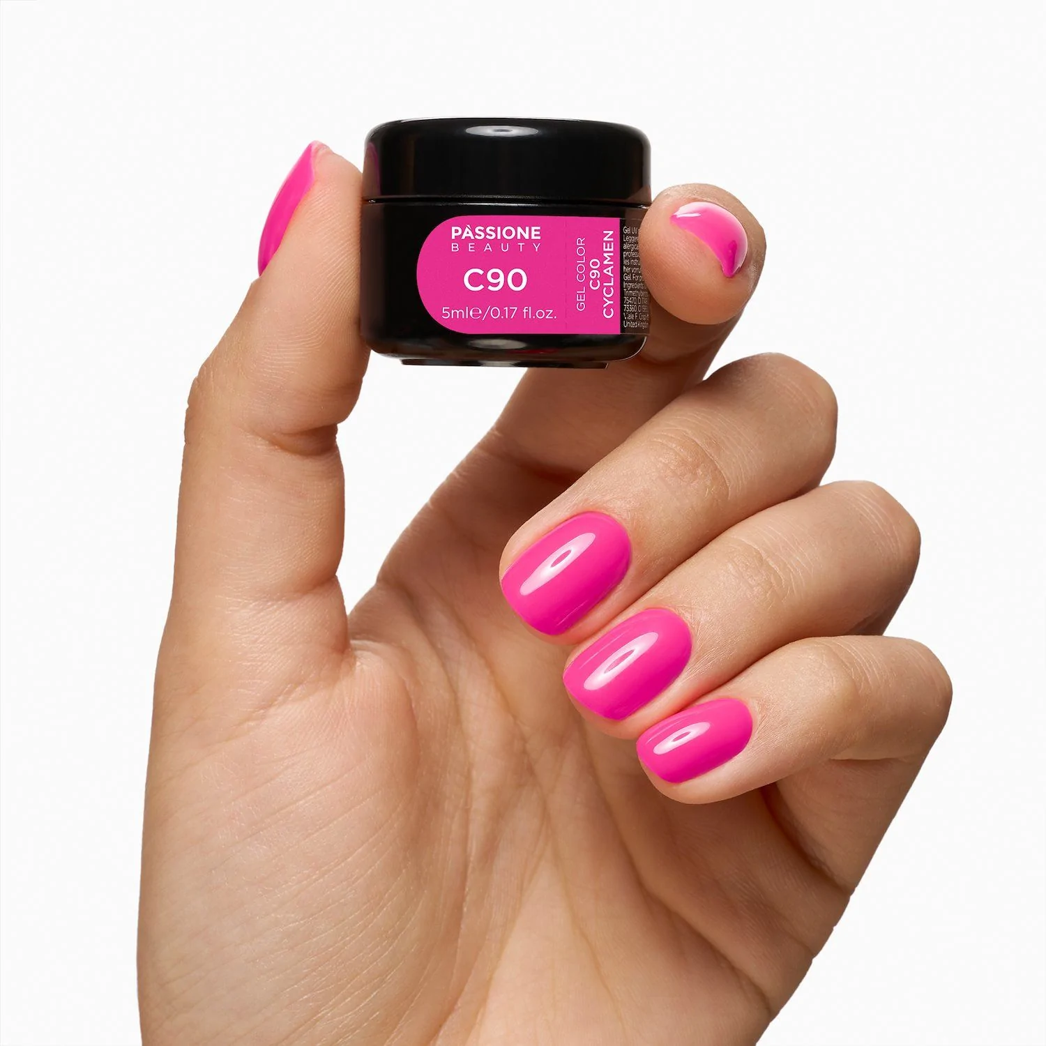 Gel Color C90 Cyclamen - Gel color fucsia - detalle 2