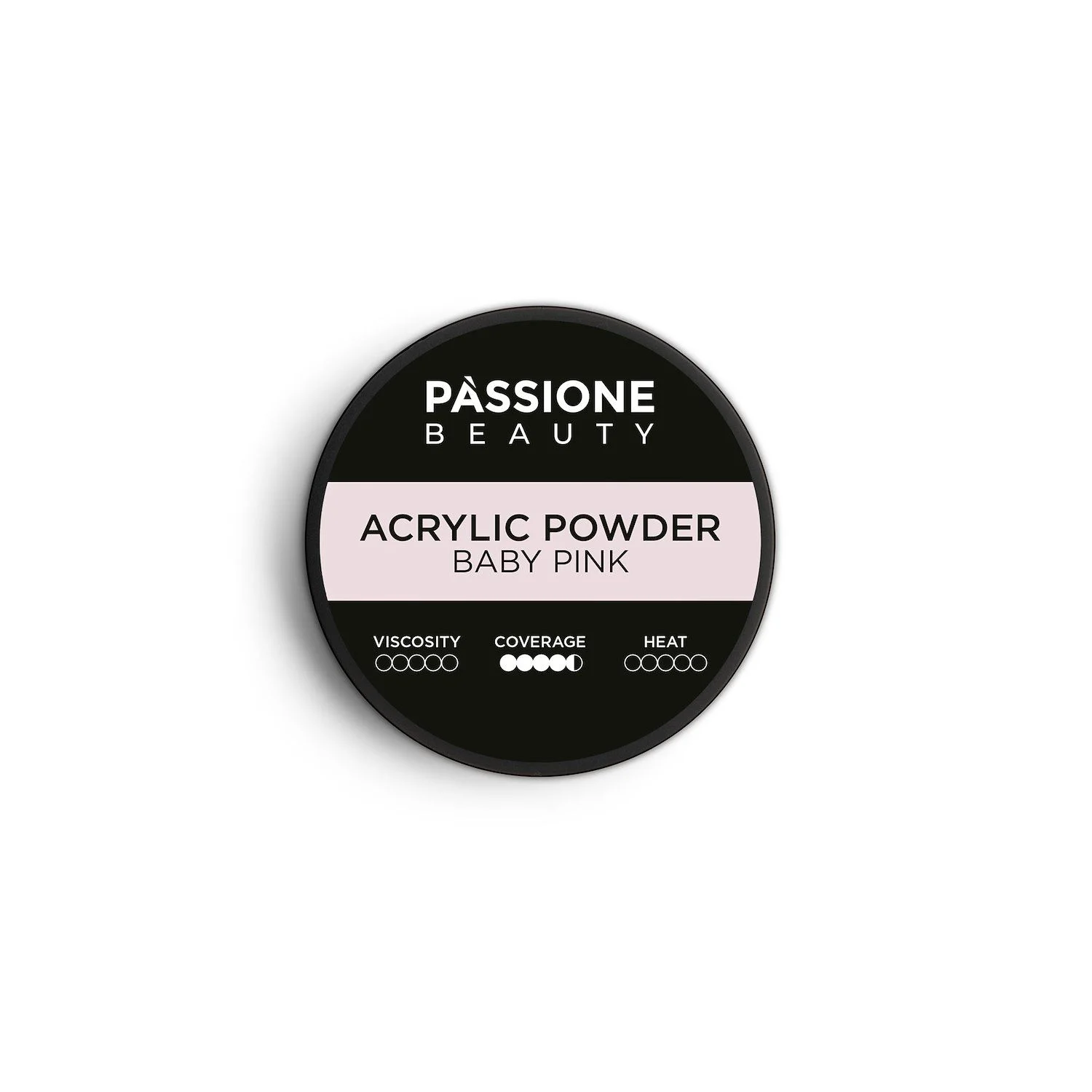 Baby Pink Acrylic Powder  - Warm light pink acrylic nail sculpting powder - detail 3