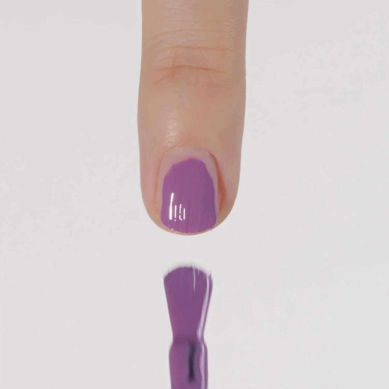 Applicazione di Smalto semipermanente SP771 Dark Lilac