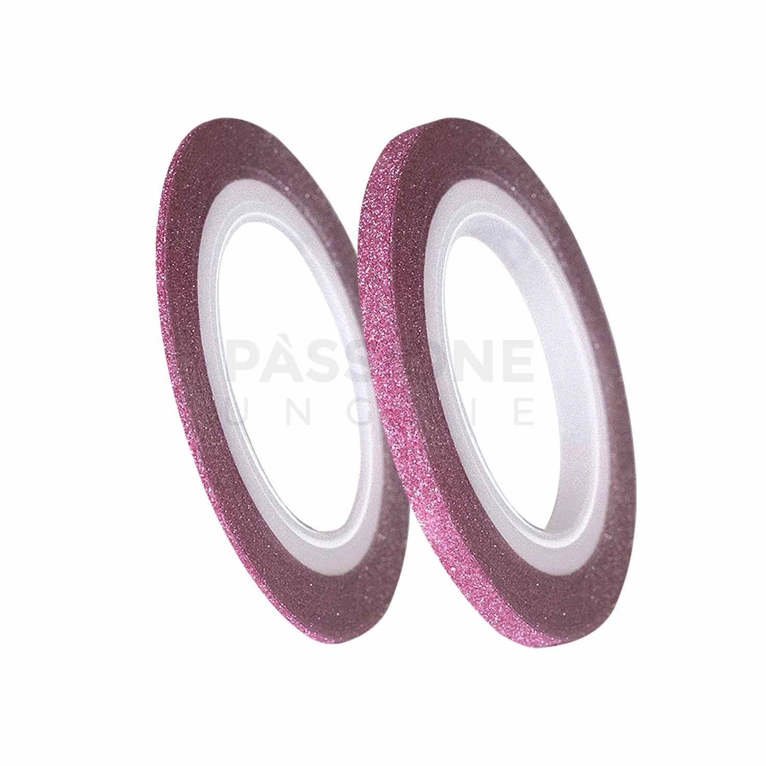 Pink Glitter Adhesive Stripes - Pink Glitter Adhesive Stripes for nail art