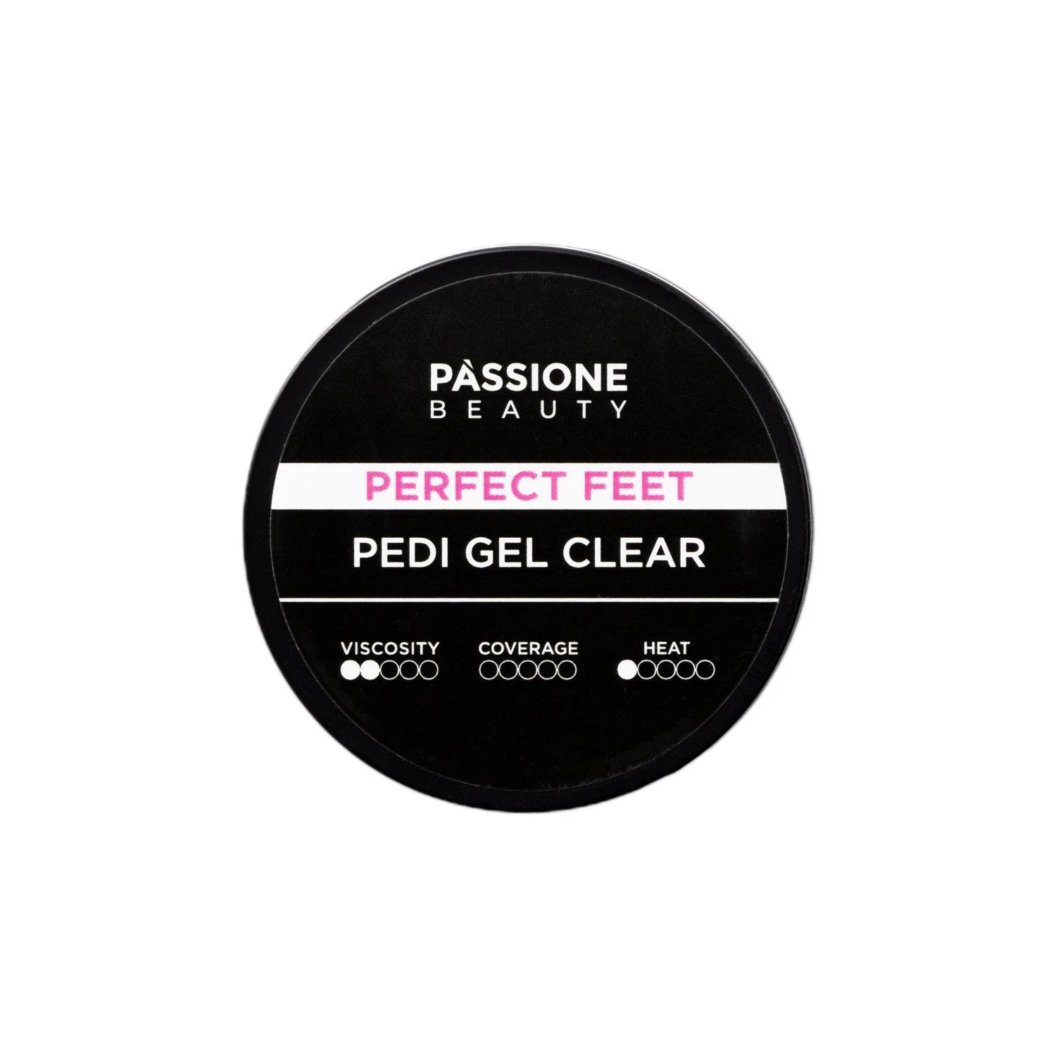 Perfect Feet - Pedi Gel Clear 15 ml - Builder gel autonivelante transparente para pedicura - detalle 2