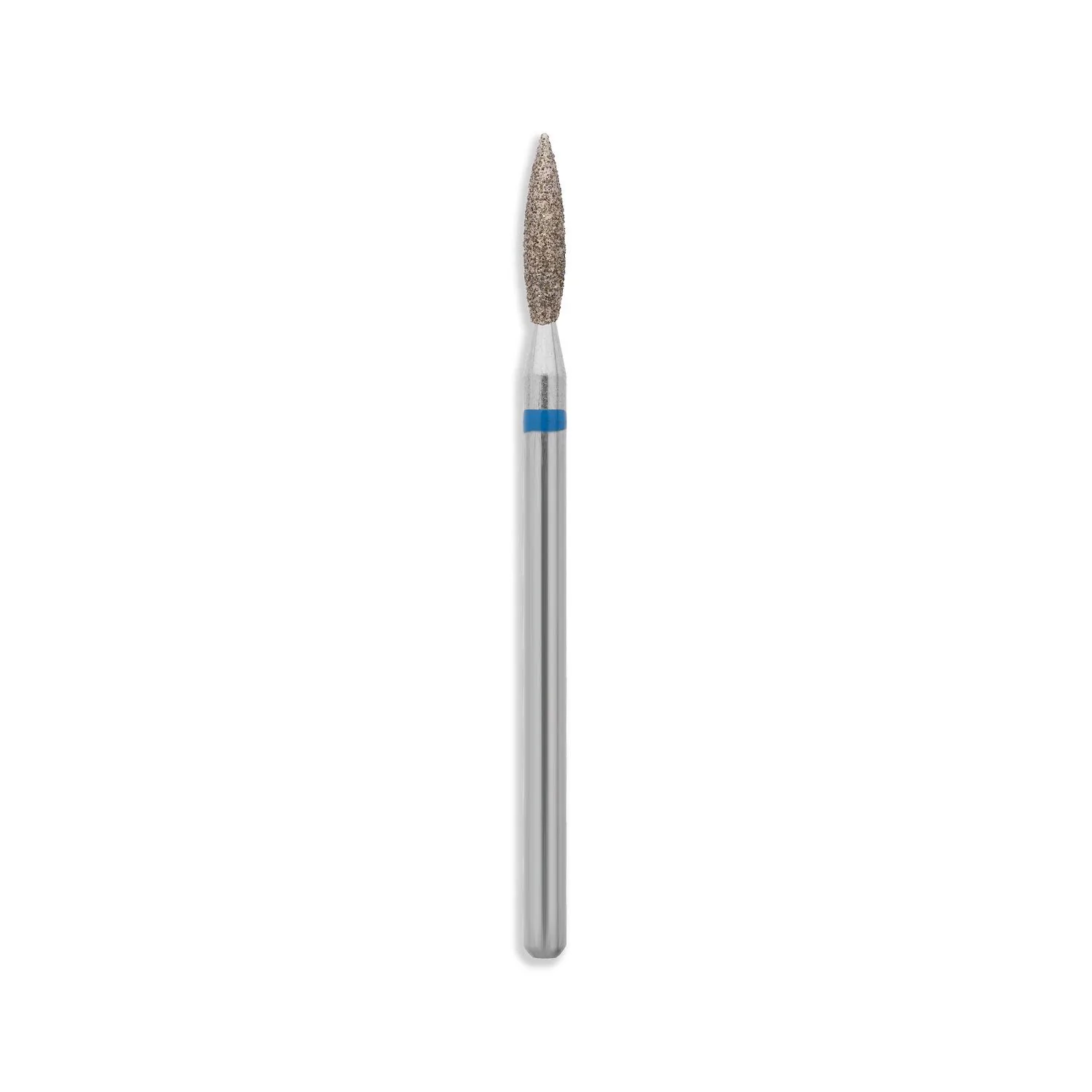 Punta Dry Diamond Flame Medium - Punta fresa diamantata a media abrasività per dry manicure