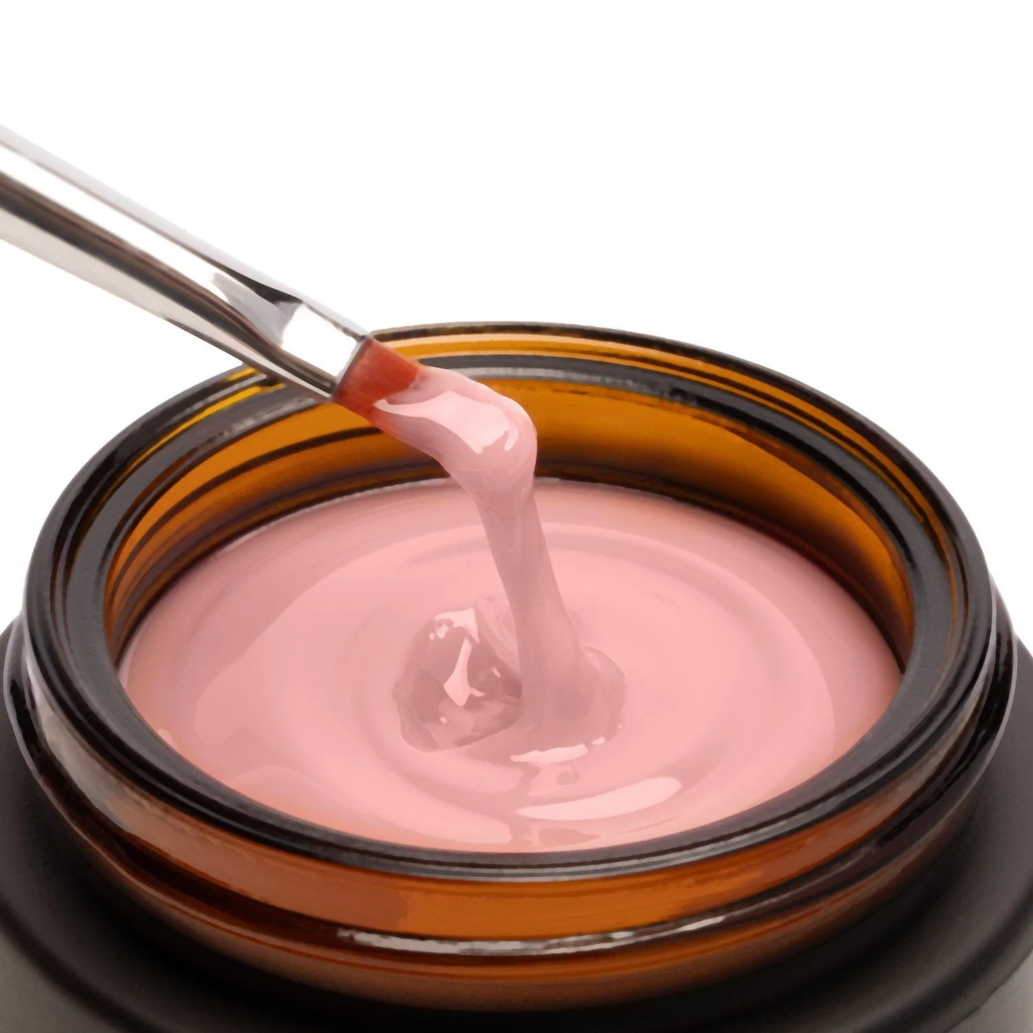 Extra Cover Blush 50 ml - Builder Gel thixotropisch Nude-Rosa mit hoher Viskosität - Detail 4