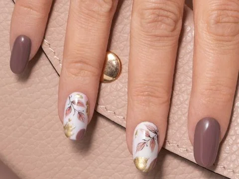 Nail art efecto acuarela