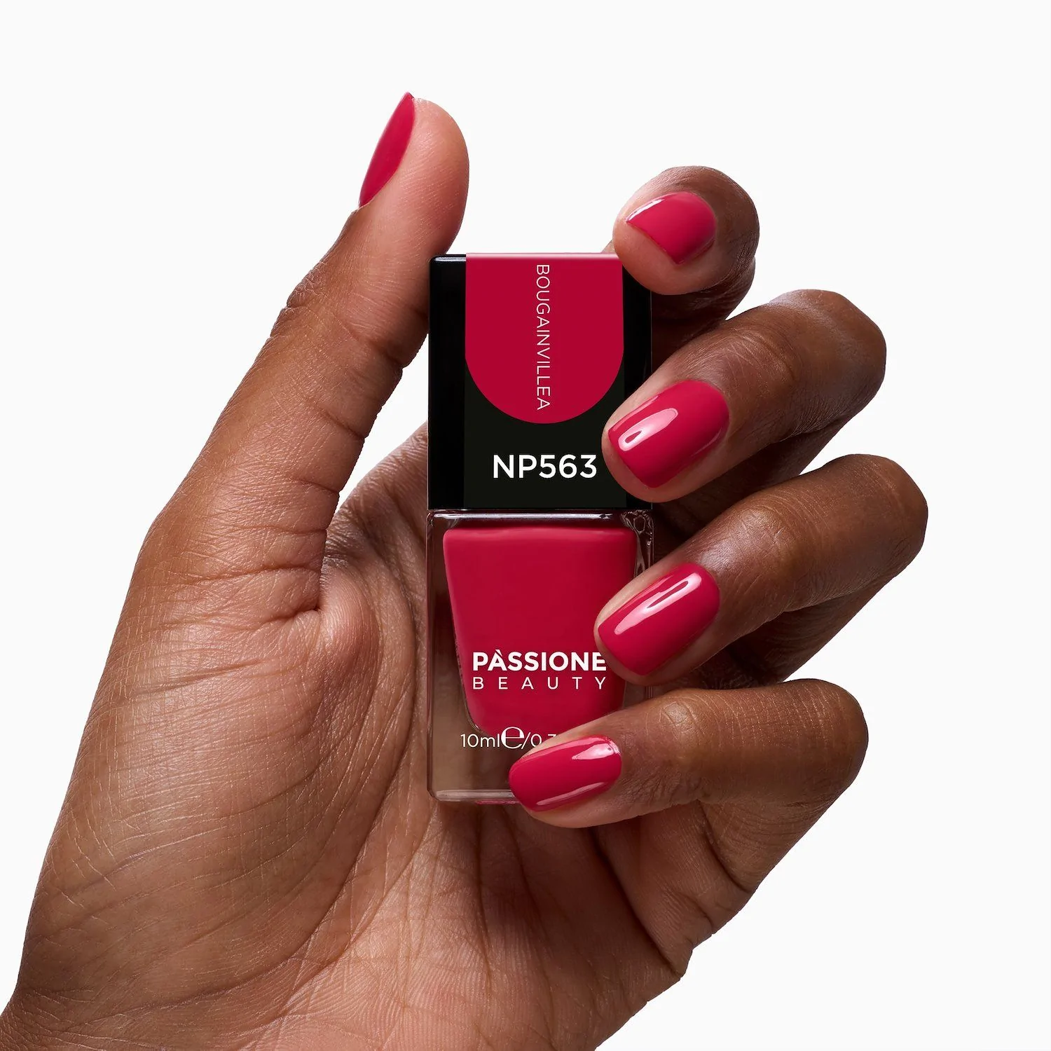 Nagellack NP563 Bougainvillea - Magentarot-Nagellack - Detail 2