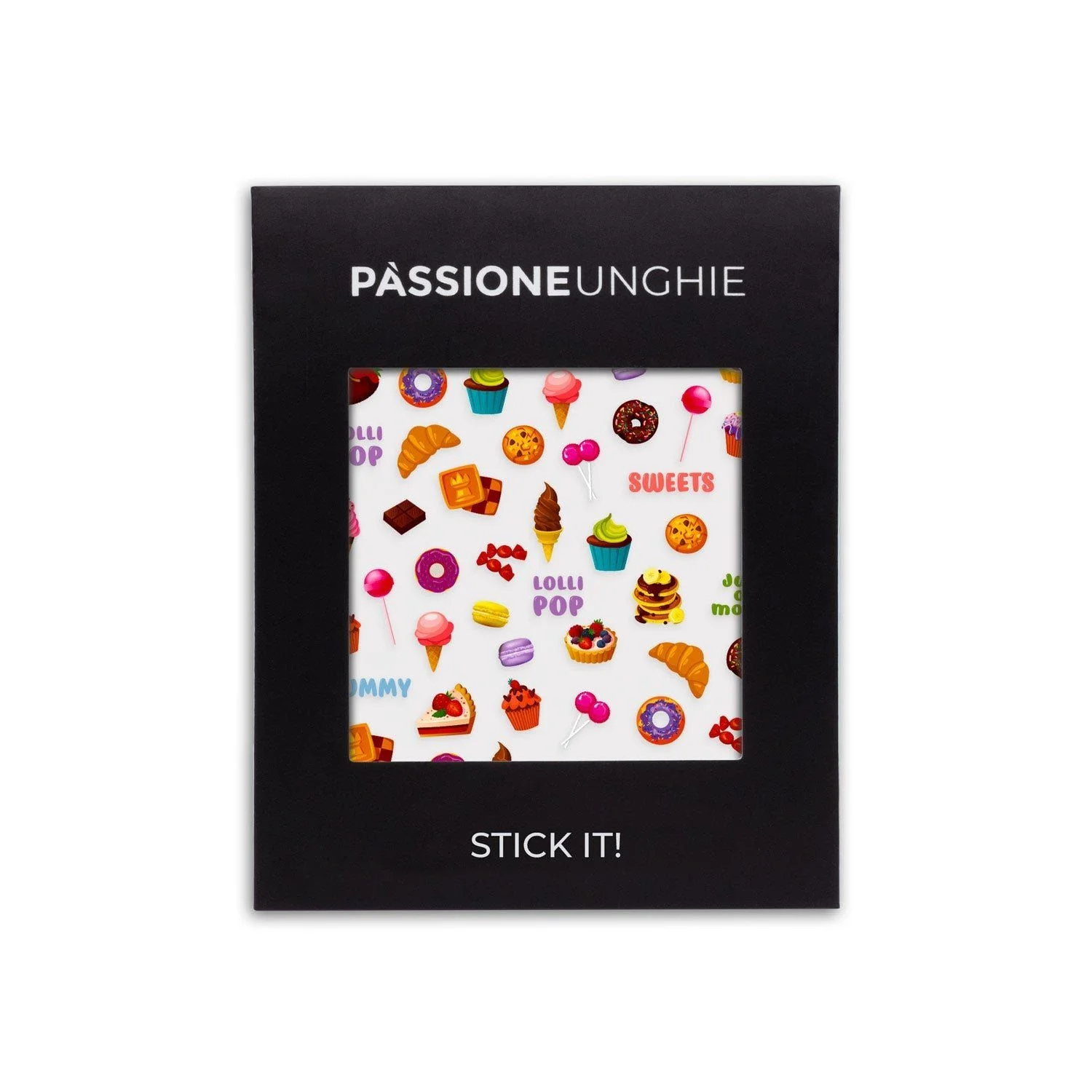 Yummy - Nail Stickers - Nail sticker with sweets and candies - detail 1