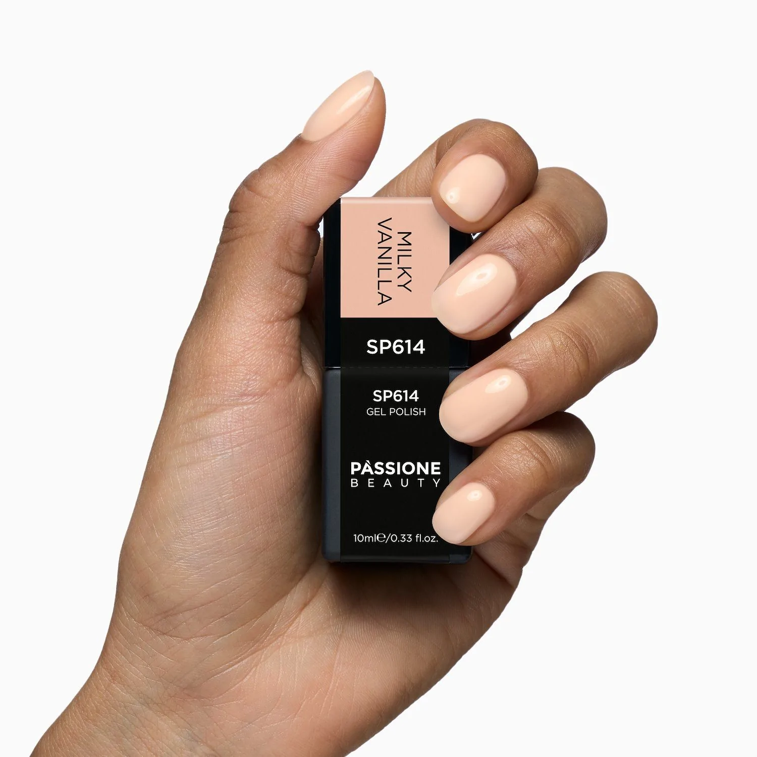 UV Nagellack SP614 Milky Vanilla - UV-Nagellack in milchig Vanille  - Detail 3