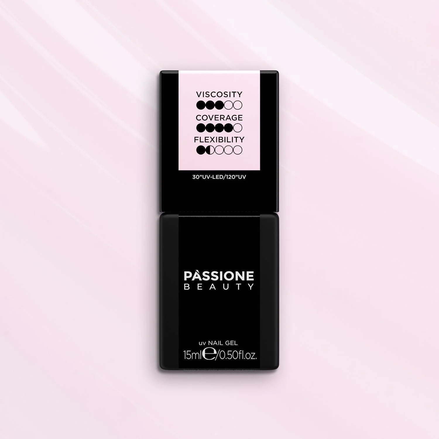 Master Fiber Base Cover Pink 15 ml - Base Semi-permanente Rose - détail 3