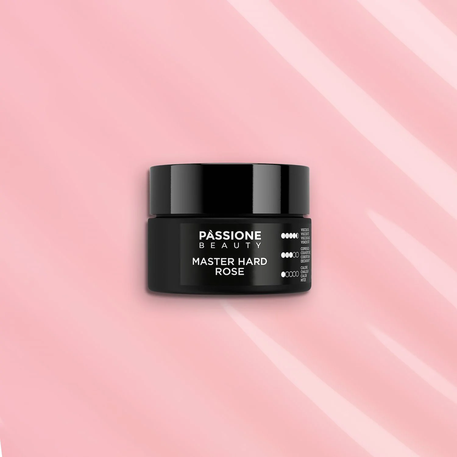 Master Hard Rose 15 ml - Builder Gel selbstnivellierend Altrosa - Detail 4