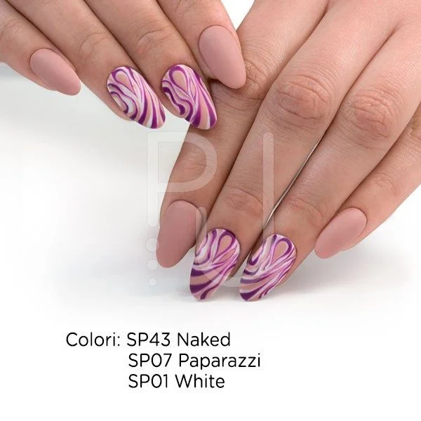 Gel Nail Polish GP07 Paparazzi - Deep purple Self-Sealing Gel Polish - detail 2