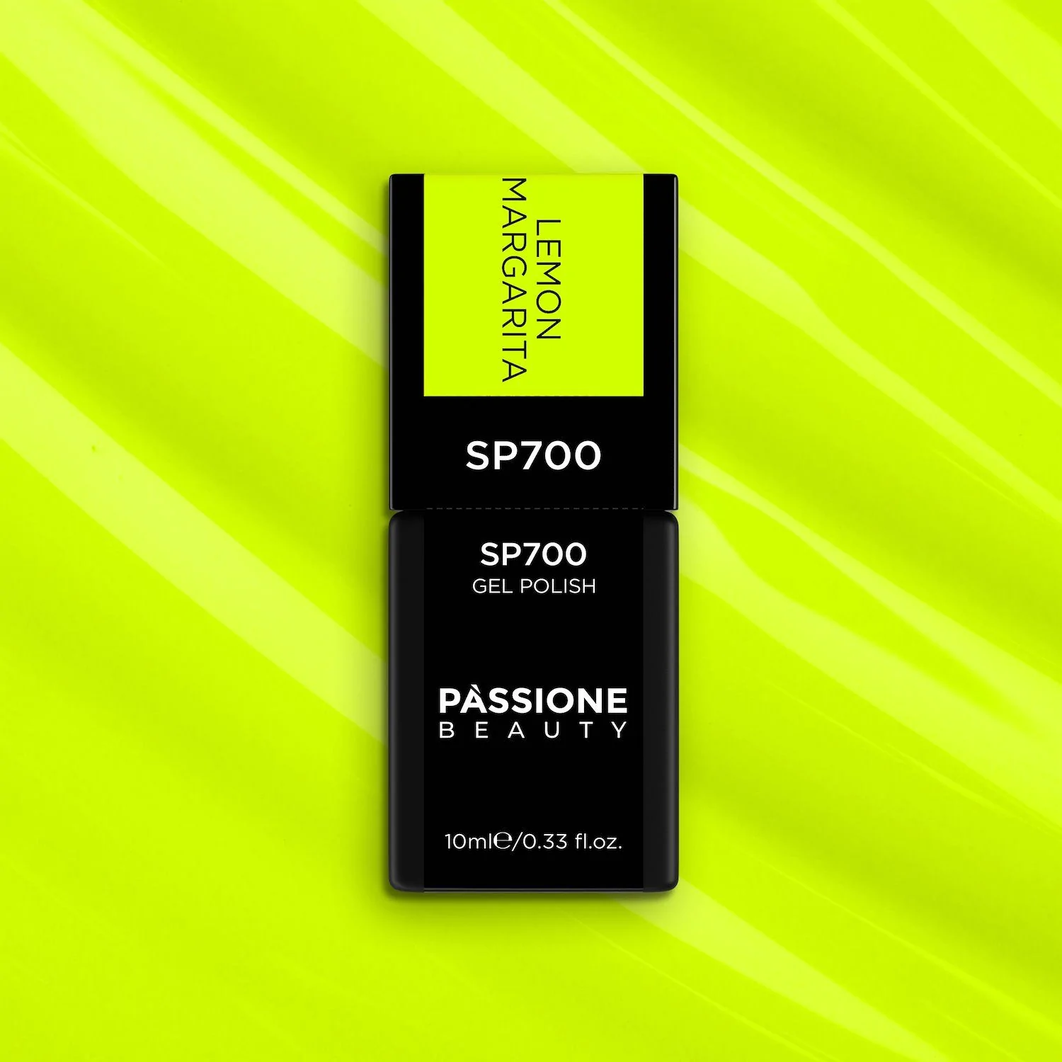 Gel Nail Polish SP700 Lemon Margarita - Fluorescent Yellow Gel Polish - detail 3