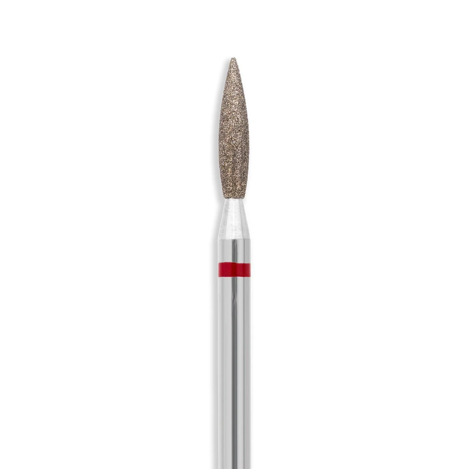 Punta Dry Diamond Flame Fine - Punta fresa diamantata a bassa abrasività per dry manicure - dettaglio 1