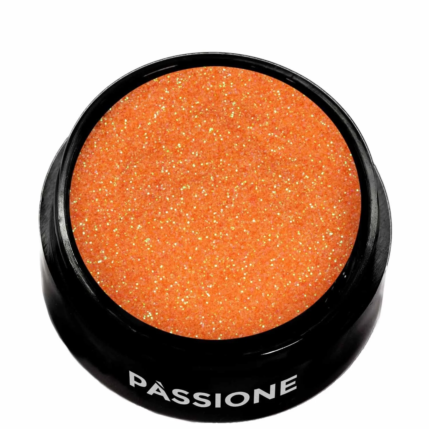 Frappé Glitter - Orange and light blue nail glitter - detail 1