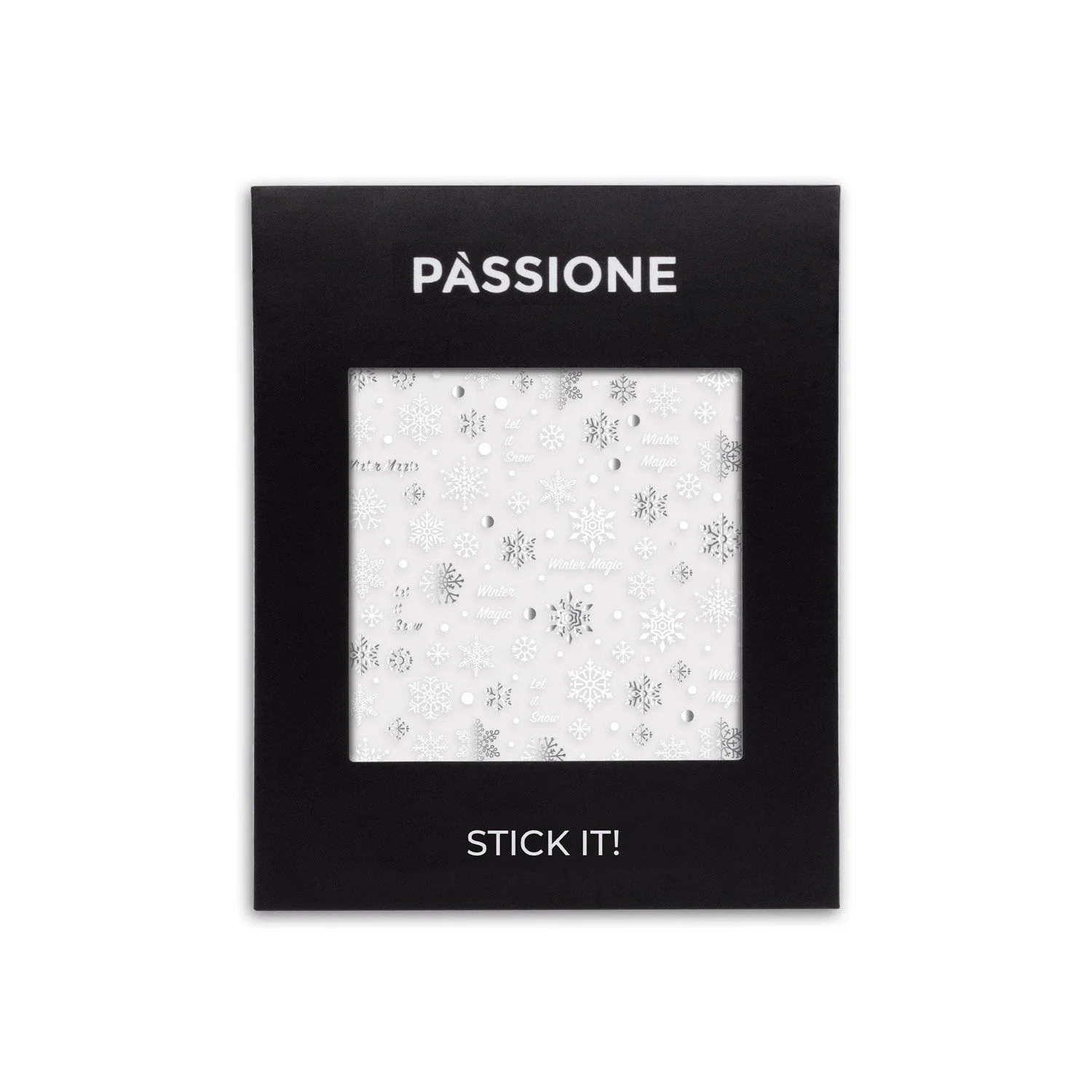 Snowy - Stickers - Winter-themed Nail sticker 