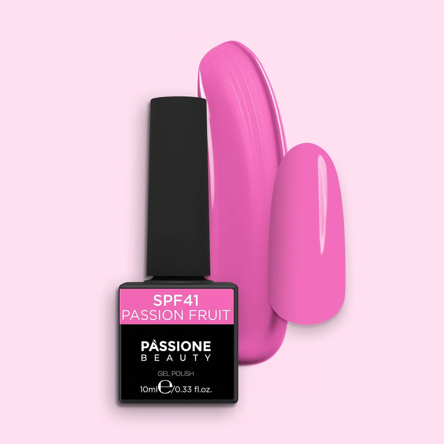 Gel Nail Polish GPF41 Passion Fruit  - GPF41 Passion Fruit gel polish, Barbie Pink