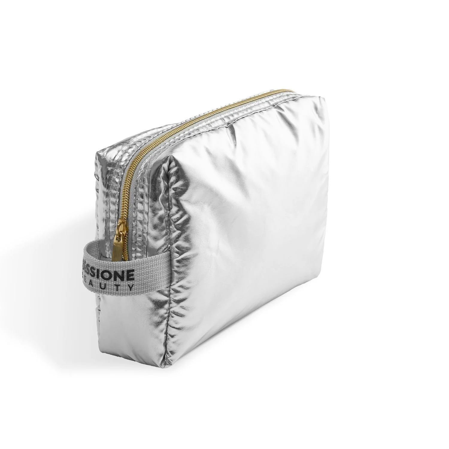 Beauty Pouch – Mini Silver - Bolso de mano Passione Beauty Plata – mini - detalle 2