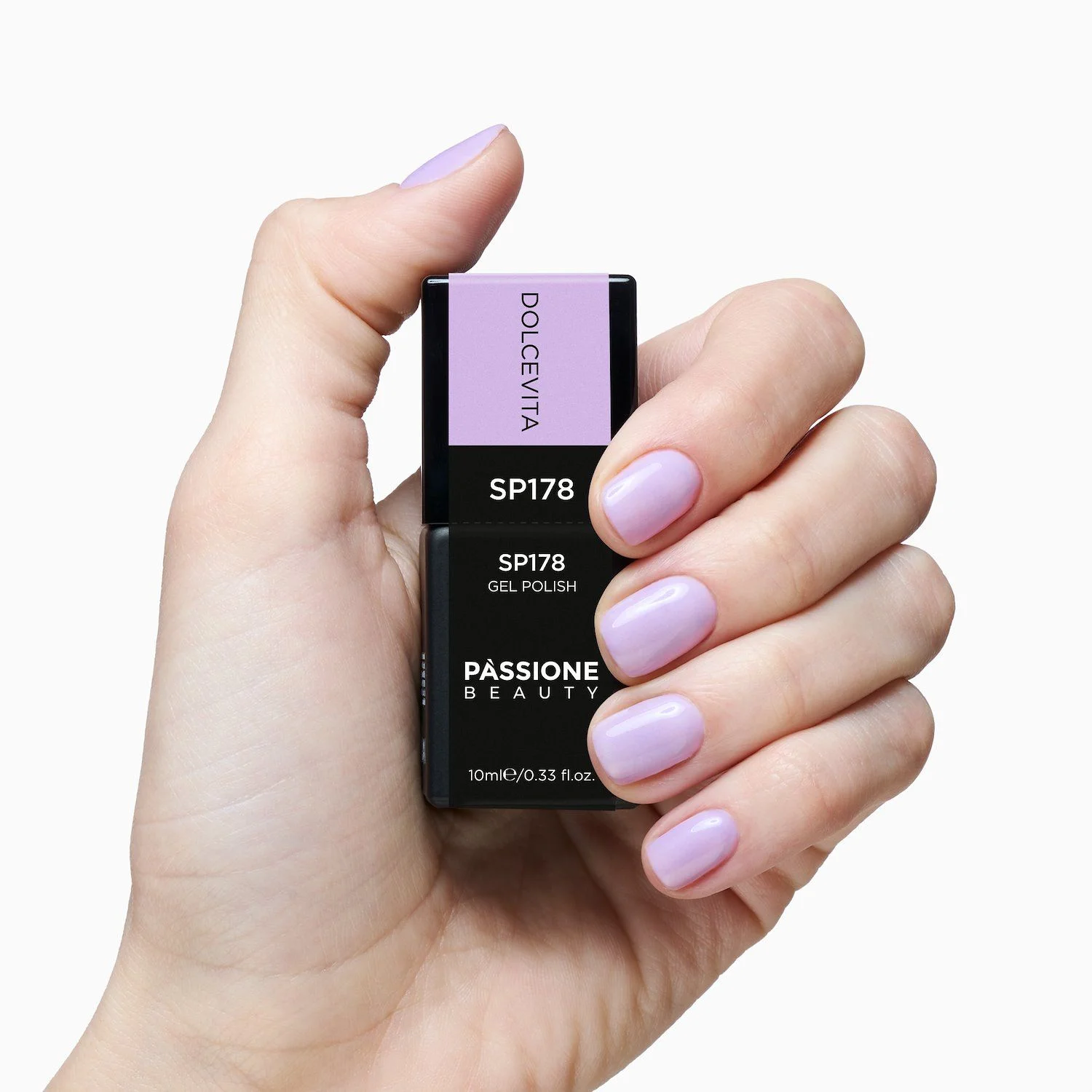 UV Nagellack NL178 Dolcevita - UV Nagellack in Lavendel Lila - Detail 1