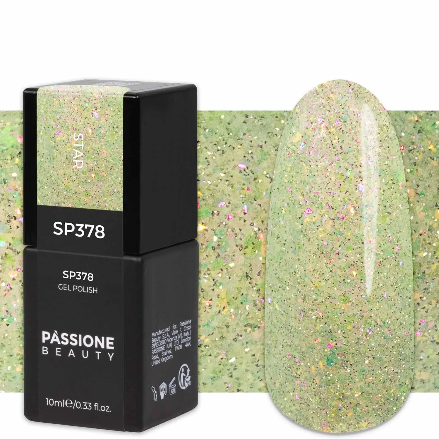Glorious Flash Kit - Gel polish collection with reflective glitter and flakes - detail 6