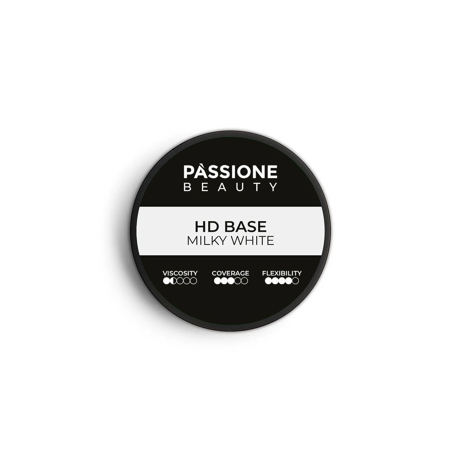 HD Base Milky White 50 ml - Base Rubber Semi-permanente Blanc laiteux 50 ml - détail 5