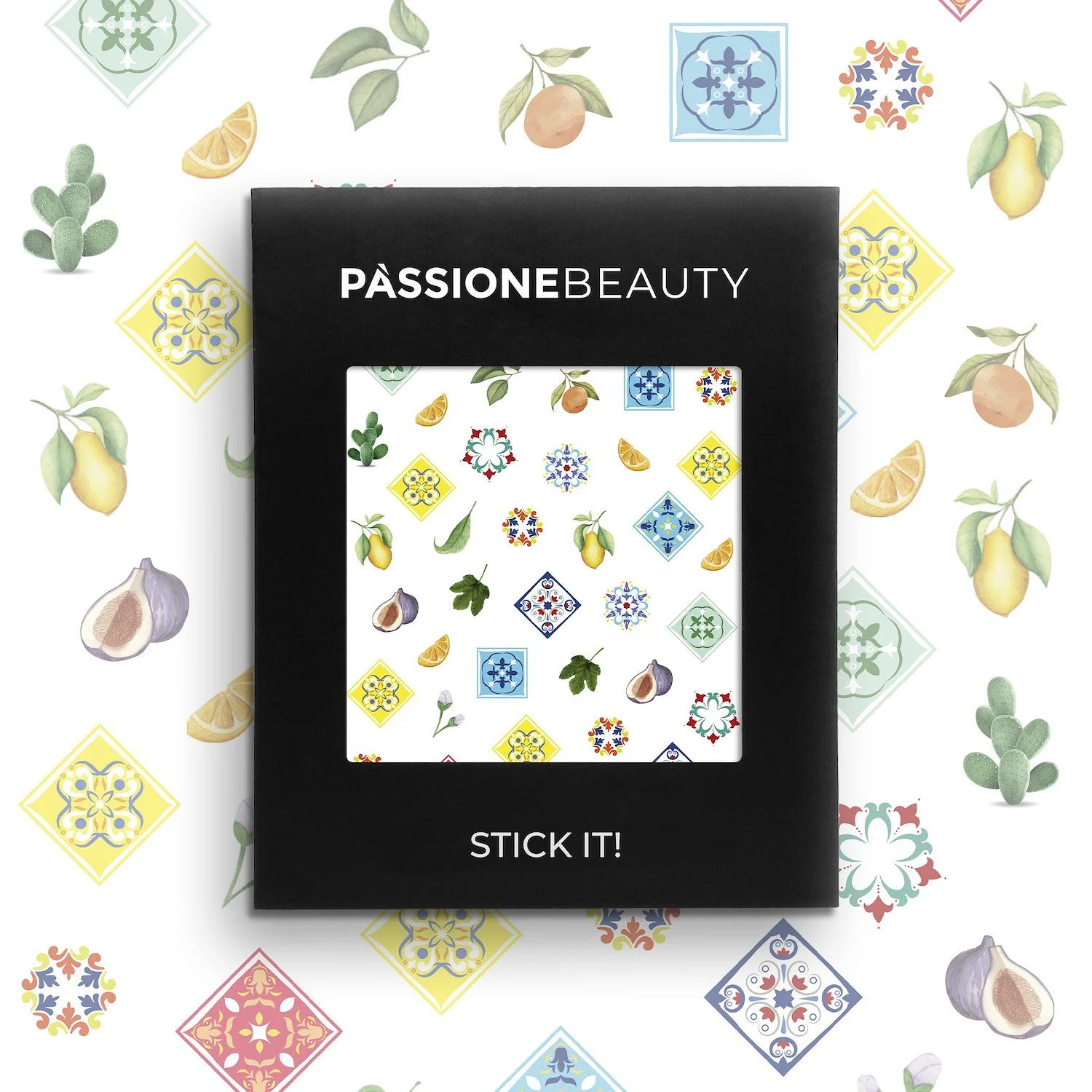 Sicily My Love - Nail Stickers - Sicily-themed Nail Stickers