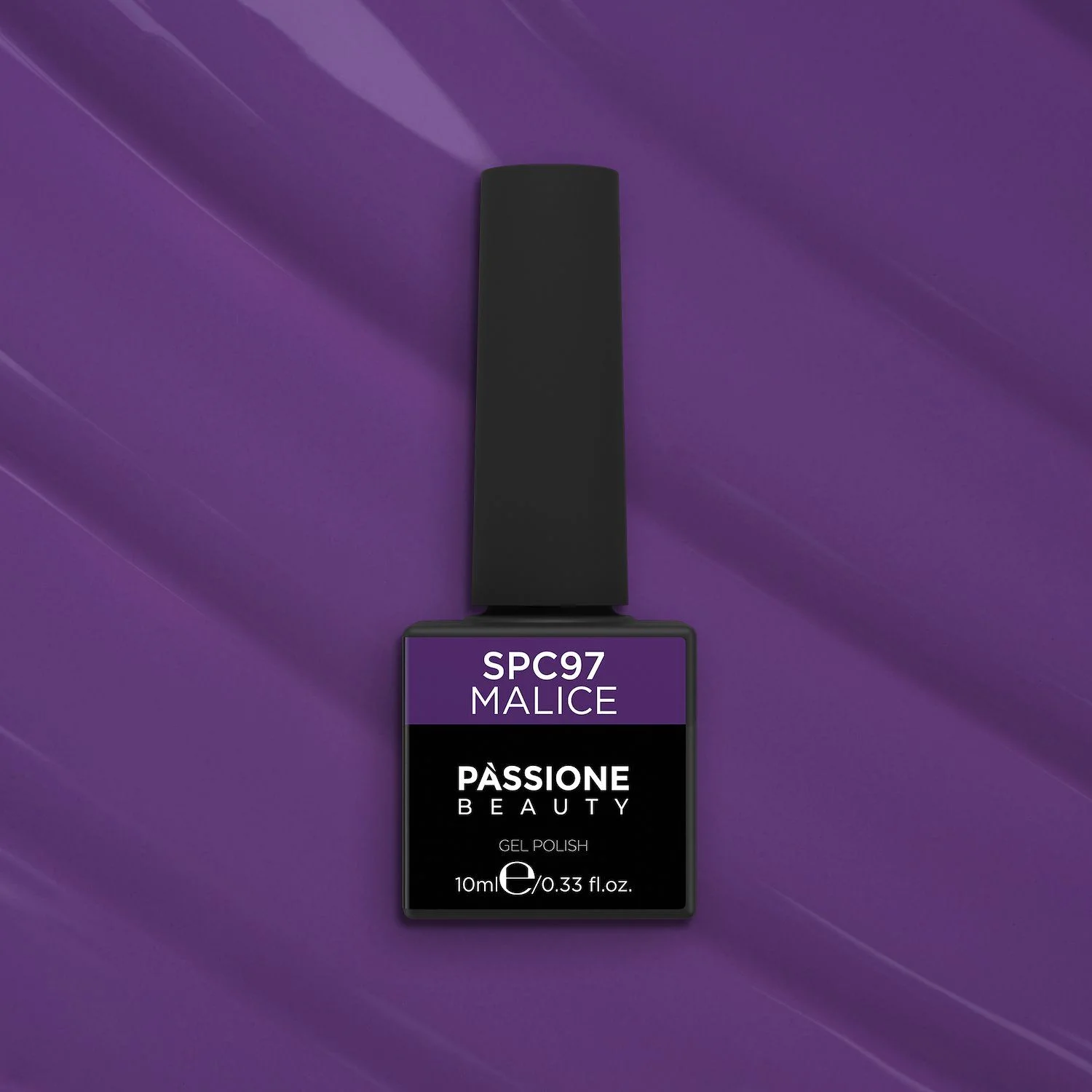 UV Nagellack SNC97 Malice - UV Nagellack in dunklem Violett - Detail 2