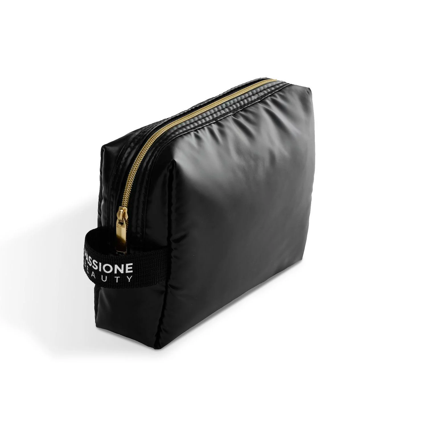 Pochette – Mini Black - Mini Beauty Pouch morbida effetto puffy di colore nero - dettaglio 1