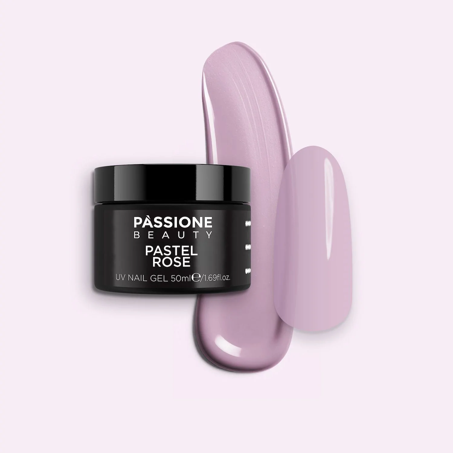 Pastel Rose 50ml - Gel de construction auto-égalisant rose pastel