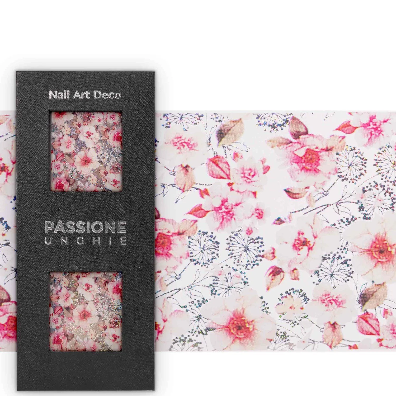 Blooming Flowers - Transfer Foil - Nail Transfer Foil – floral design