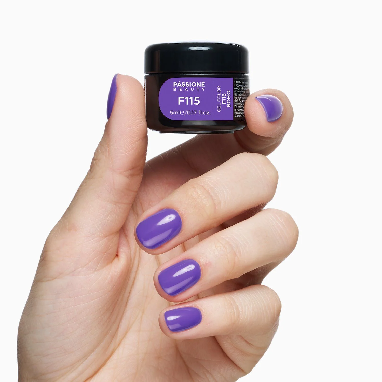 F115 Boho - Gel colorante violeta frío autosellador - detalle 3