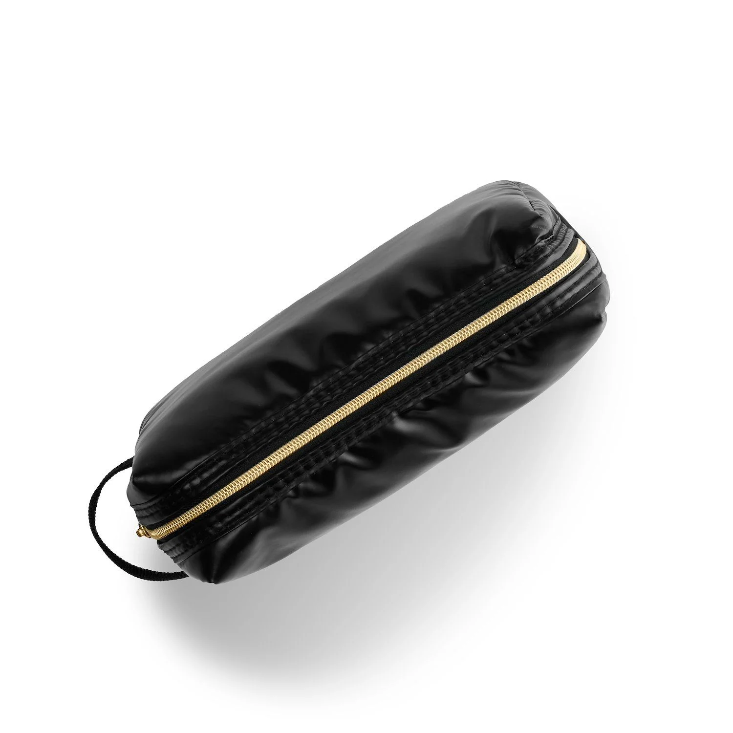 Pochette – Mini Black - Mini Beauty Pouch morbida effetto puffy di colore nero - dettaglio 2