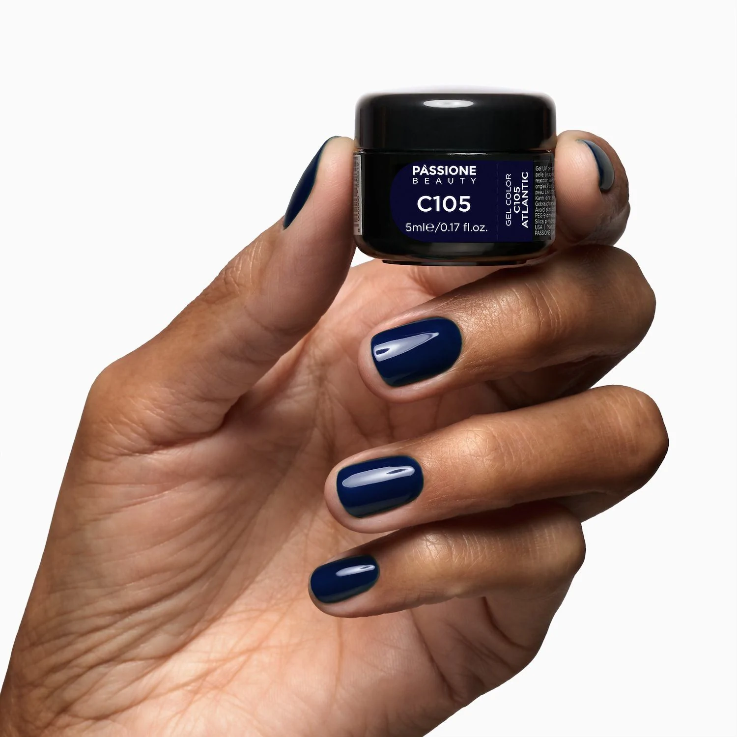 Gel couleur C105 Atlantic - Gel couleur bleu foncé - détail 3