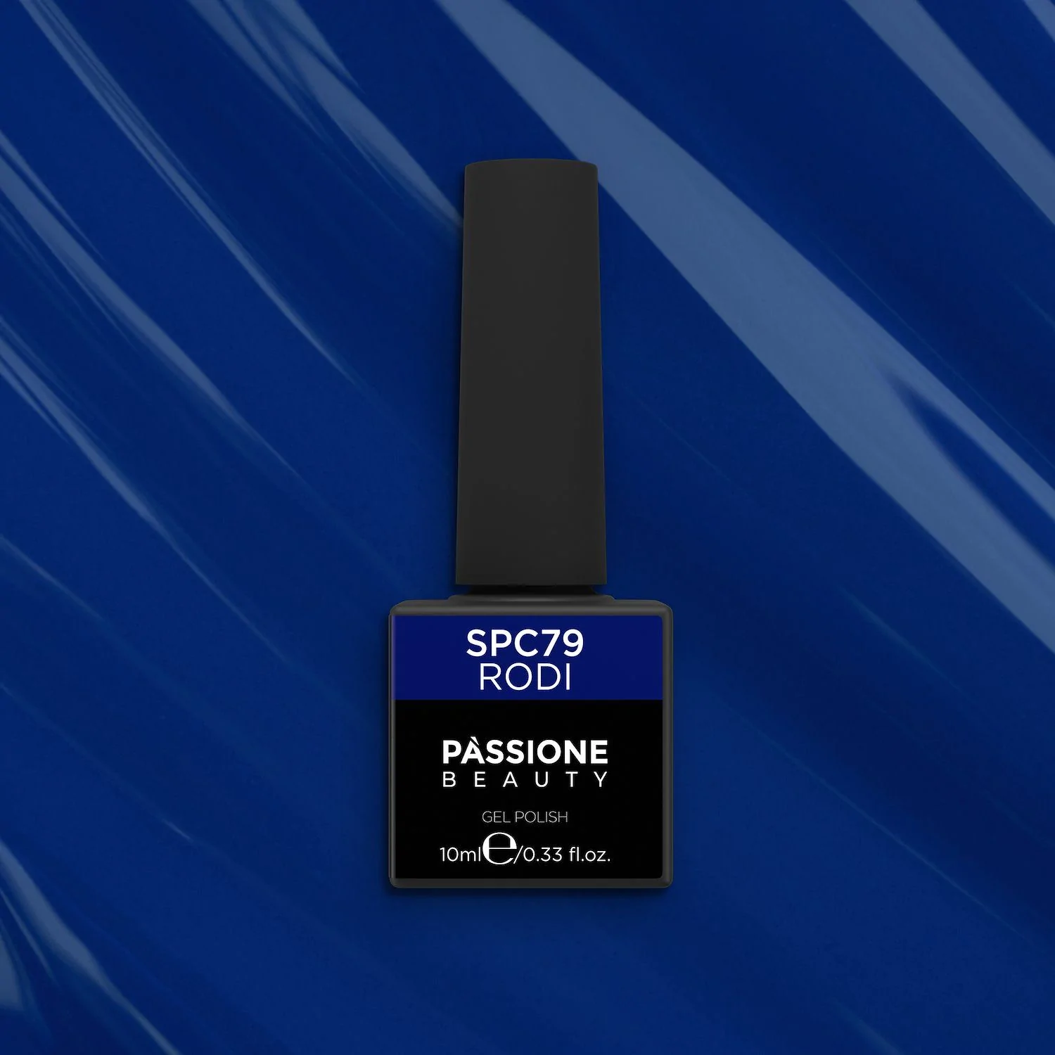 Gel Nail Polish GPC79 Rodi  - GPC79 Rodi gel polish, Intense dark blue - detail 2