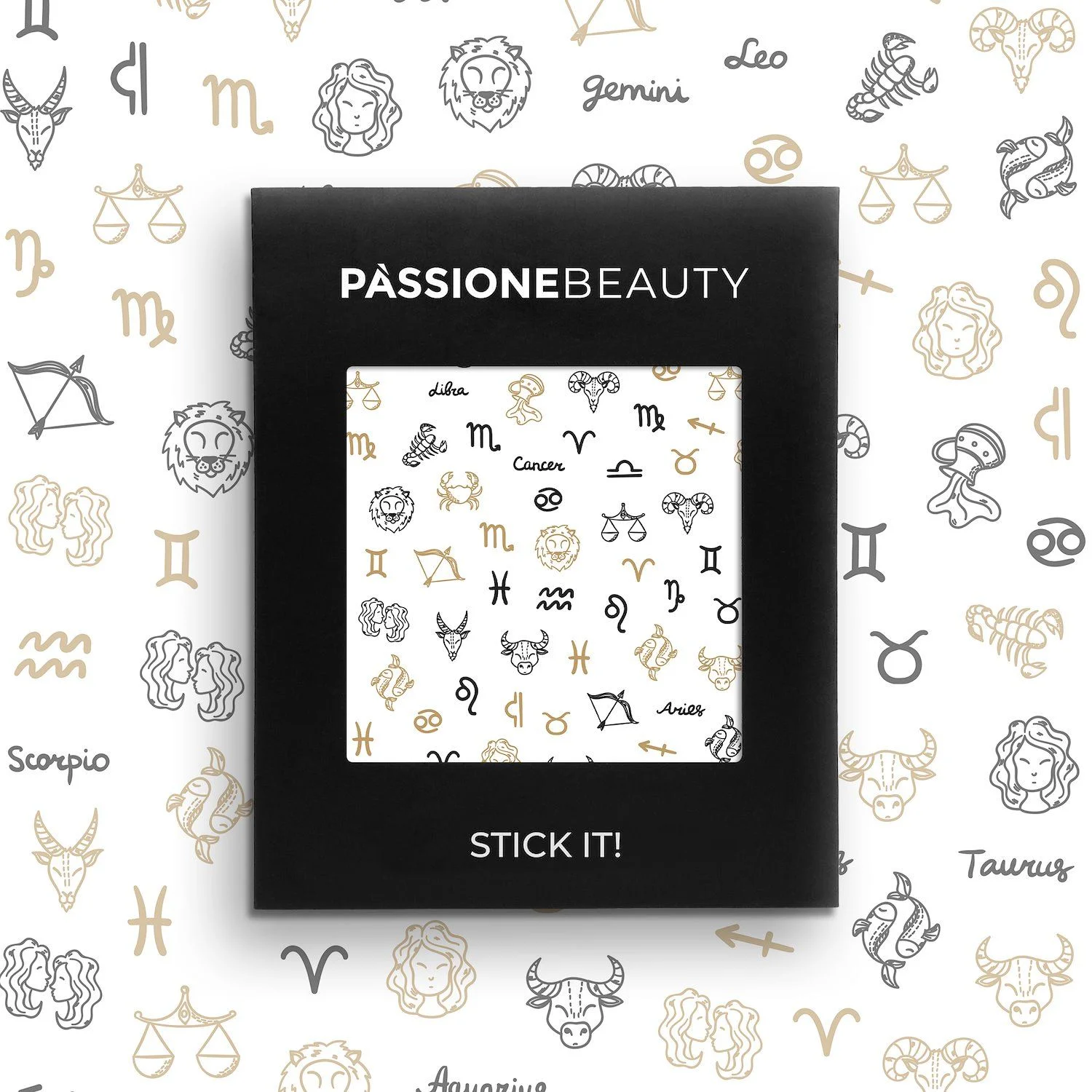 Sky Signs - Nail Stickers - Star Signs themed nail stickers