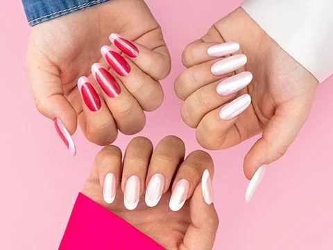 Glazed Donut Manicure