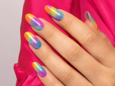 Watercolour Nails