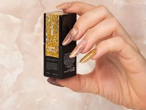 Marble Brown Nails | Unghie marmorizzate