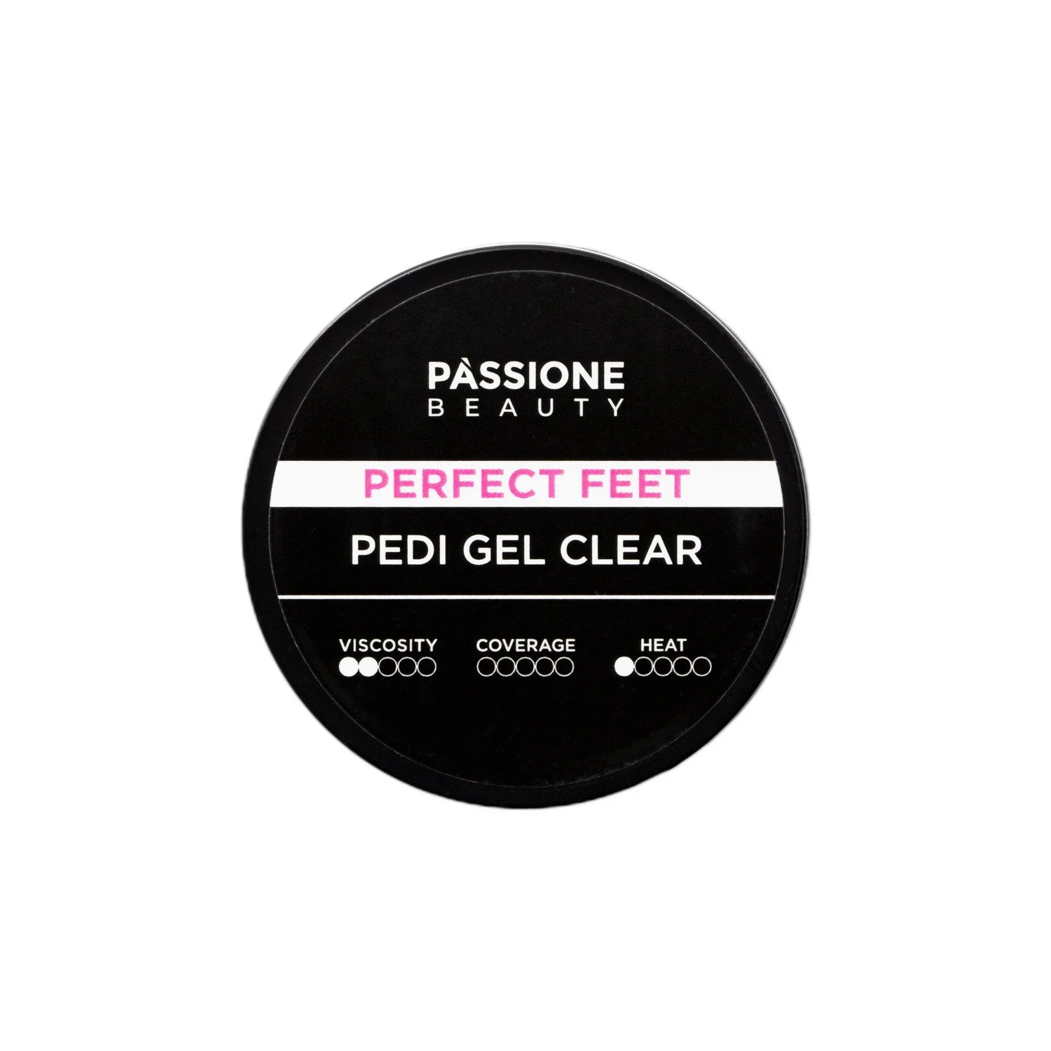Perfect Feet - Pedi Gel Clear 15 ml - Gel de construcție autonivelant transparent pentru pedichiură - detaliu 1