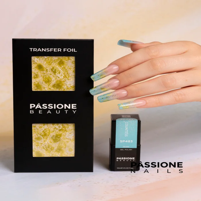 Transfer foil and nail stickers: how and when to use them!