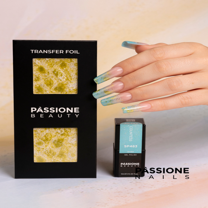 Transfer foil and nail stickers: how and when to use them!