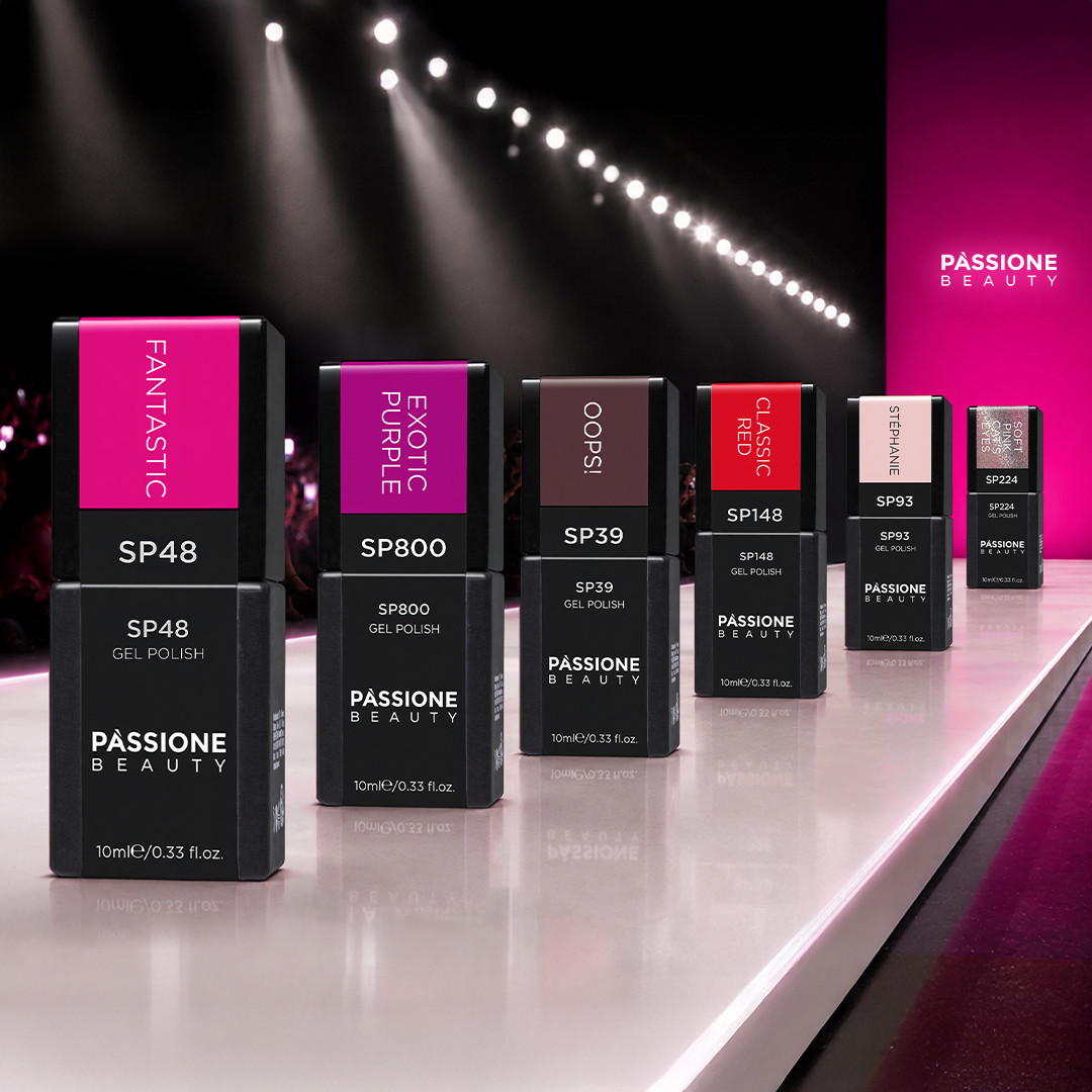 Smalti Semipermanenti Passione Beauty su passerella sfilata