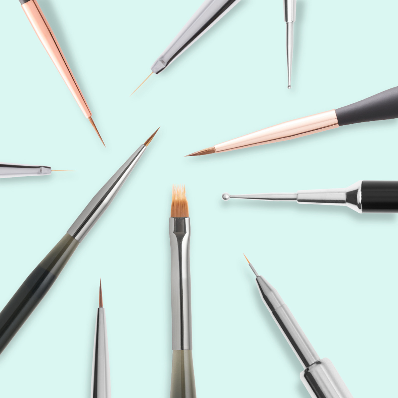 pennelli unghie per nail art